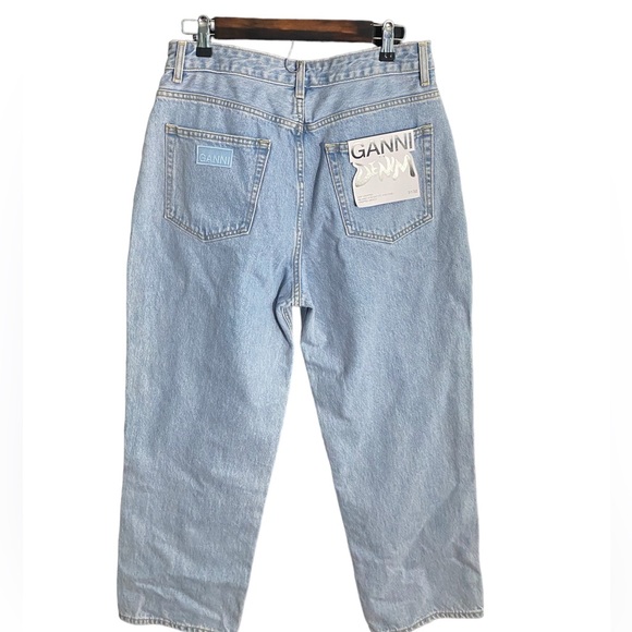 NWT ganni misy cropped high rise jeans 31/32 - Picture 2 of 6